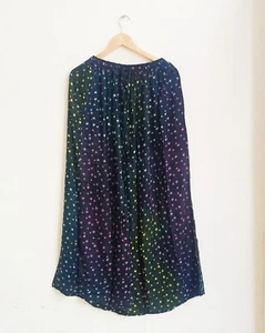 Multi Star Handmade Skirt Rayon Tie Dye skirt Indian Women's Clothing Skirts US - Picture 1 of 3
