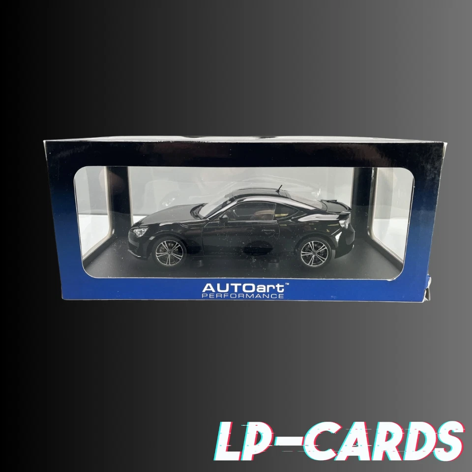 AUTOart Subaru BRZ  1/18 1:18 Black Diecast Model Performance - 78692 - Image 1 of 1