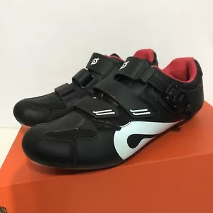 Scarpe da ciclismo Peloton nere rosse taglia EUR 46, US uomo 12 - Foto 1 di 12