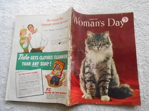 WOMAN'S DAY Magazine-MARCH,1951 - Picture 1 of 4