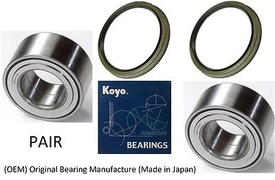 Cojinete de cubo de rueda delantera (OEM) KOYO y sello para Toyota Tundra 2000-2006 2x2 (par) Foto 1 de 3