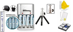 Super Saving 8pc Accessory Kit for Fujifilm Finepix S4400 S4500 - Picture 1 of 7