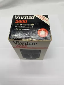 Vivitar 2600 electronic camera flash serial # 6059634 - Picture 1 of 7