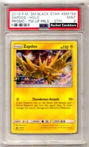 Pokemon Zapdos Prerelease Holo Staff Promo Team Up SM159 PSA 9 Mint - Bild 1 von 1