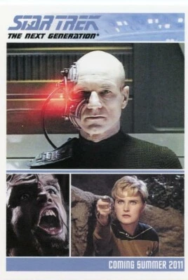 TARJETA PROMOCIONAL STAR TREK: THE COMPLETE STAR NEXT GENERATION P1 2011 Rittenhouse Foto 1 de 2