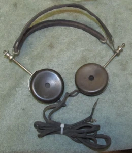 Antique Set Of Radio Headphones, Brandes + Superior Matched Tone  #59 - Picture 1 of 3