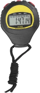 Stopwatch, Waterproof Digital Stopwatch Timer Handheld Sports with Wristband Gif - Picture 1 of 9