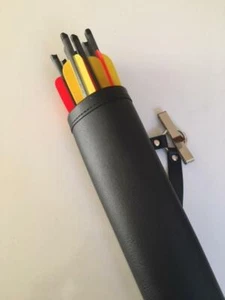 SET: 8 Carbonbolzen 20", Köcher, Wachs Armbrustbolzen Armbrustpfeil, Ek Archery - Bild 1 von 9