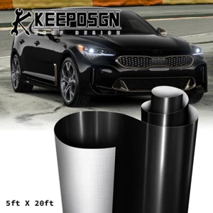 For Kia Car Paint Protection Vinyl Wrap Film Sticker Decal Sheet Roll Gloss BK - Picture 1 of 8