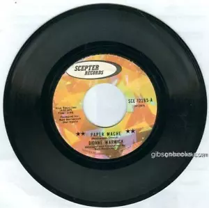 Dionne Warwick Sings Paper Mache The Wine is Young 45RPM Vintage Record - Picture 1 of 1