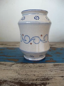 Italian hand-painted Deruta ceramic vase - Picture 1 of 8