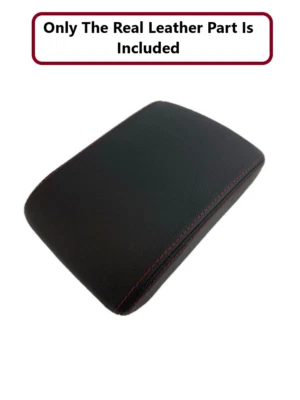 Nueva cubierta reposabrazos consola cuero real puntada roja para Subaru Legacy 2005-2009 Foto 1 de 4