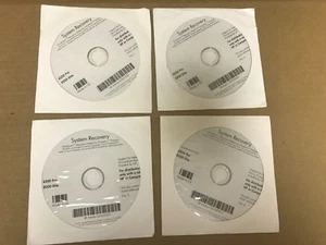 HP 8200 Elite Compaq 6200 Pro Windows 7 Pro 64-Bit Recovery Disk Media 4 DVD Set - Picture 1 of 2