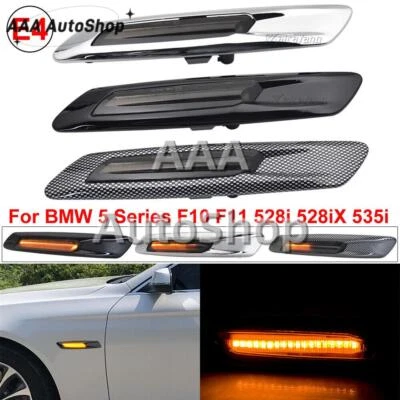 For BMW 5-Series 528i 535i 550i 2011-2013 LED Sequential Side Marker Light - Image 1 of 4