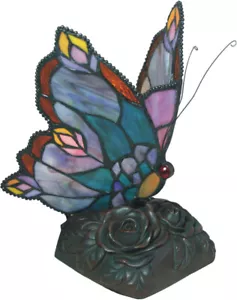 Tiffany Butterfly Lamp, Table Lamp, Tiffany Butterfly Lamp. - Picture 1 of 1