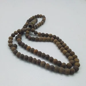 Islamischer Rosenkranz aus Naturholz 99 Perlen mit originellem und einzigartigem Design - Bild 1 von 6