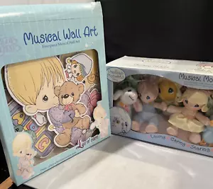 Precious Moments Musical Mobile & Wall Art Baby Nursery New in Packages! - Picture 1 of 15