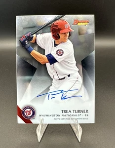 Trea Turner Prospect Auto 2015 Bowman's Best B15-TT Rookie RC Bowman Phillies - Bild 1 von 2