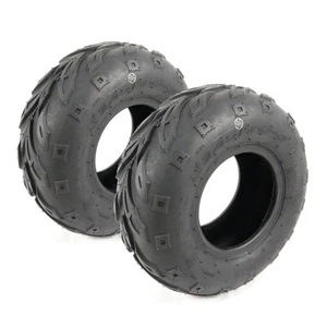 (2-Pack) Tires 145/70-6, 4 Ply for Coleman Powersports KT196 Go Kart Front Tires - Picture 1 of 7