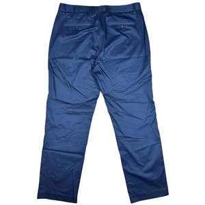 Pantalones de vestir chinos Bonobos Monday Weekday Warrior azul marino pierna recta para hombre 32 - Imagen 1 de 14