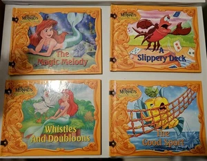 Vintage 1992 The Little Mermaid Treasure Chest Books Lot Of 4 - Picture 1 of 5