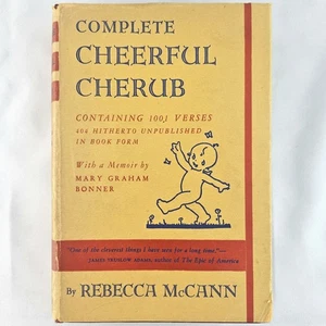 Kompletter fröhlicher Cherub 1001 Verse von Rebecca McCann 1947 HC 18. Druck - Bild 1 von 8