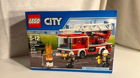 LEGO CITY: Fire Ladder Truck (60107) &ndash; BRAND NEW Sealed Free Shipping Retired!!!