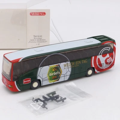 Wiking 1:87 7140441 MB O 404 RHD Reisebus Fortuna Düsseldorf in OVP EX7300 - Bild 1 von 3