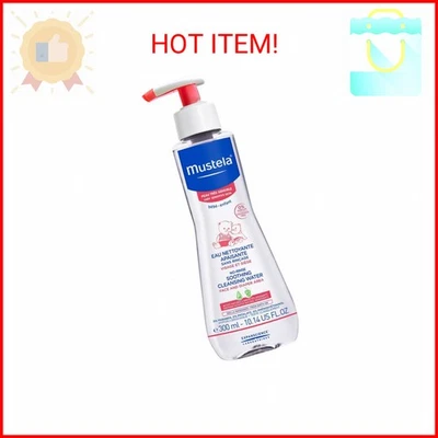 Agua limpiadora calmante Mustela Baby - Agua micelar sin enjuague para muy sensibles Foto 1 de 2
