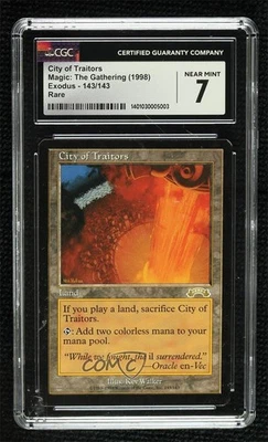 City of Traitors Magic: Exodus CGC 7 1998 - Image 1 of 2