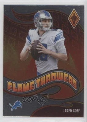2021 Panini Phoenix Flame Throwers Jared Goff #FT-23 - Image 1 of 2