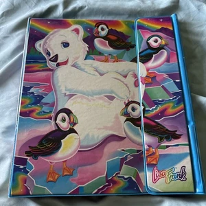 Raccoglitore Lisa Frank con Ruggito l'orso polare - Foto 1 di 23