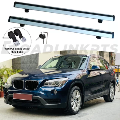 Barra transversal 2 piezas apta para BMW X1 E84 2010-2015 barra transversal techo portacargas bloqueable Foto 1 de 4