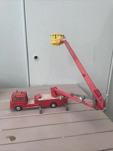 Corgi Major Toys No. 1127 - Bedford Simon Snorkel Fire Engine with Working Hoist - Picture 1 of 8