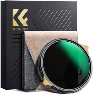 K&F X Pro Brass Ring CPL + ND2-32 filtro obiettivo HD ultrasottile 36 strati nano-rivestimento - Foto 1 di 8