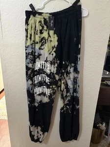 Primitive Pants Tie Dye collegiate Washed Fleece Sweats - Picture 1 of 4