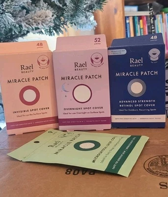 Parche Milagroso Rael Beauty Retinol Avanzado Cubierta para Manchas Durante la Noche 4 Piezas - Parche 147 Foto 1 de 4