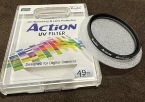 49mm Kenko - Tokina Action UV Filter 49 mm MC UV absorbing lens protection - Picture 1 of 1