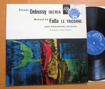 SUA ST 50614 Debussy Iberia Falla Le Tricorne Jean Fournet Supraphon Stereo LP - Image 1 of 4