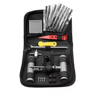 Tire Repair Kit, Tire Patch Kit with Plugs to Fix Punctures and Plug Flats fo... - Picture 1 of 7