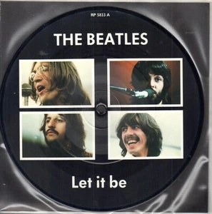 The Beatles Picture Single Let It Be, lim. Edition - Bild 1 von 3