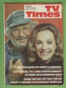 #T43. TV TIMES MAGAZINE 17-23 SEPTEMBER 1977 - JAMES TAYLOR PINUP - Bild 1 von 2