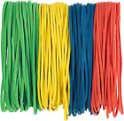 Bilinny Large Rubber Bands Heavy Duty 1/2 LB - Made in USA - 4 Assorted Multi 