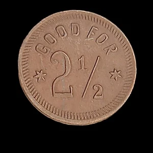 Ficha/moneda comercial 21/2 ¢ Superior Buffet 3232 S. Grand Ave - Imagen 1 de 3