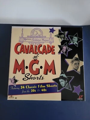 CAVALCADE OF MGM SHORTS VOL 2 LASERDISC 35 Classic Film Shorts films  - Image 1 of 4