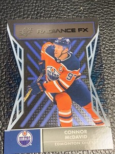 21/22 UD SPx Radiance FX CONNOR McDAVID EDMONTON OILERS RFX-1