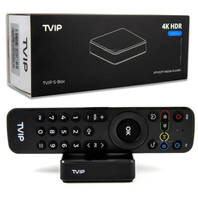 TVIP 710 UHD 4K Android 11.0 IPTV Receiver HDR LAN HDMI MicroSD USB S-Box v.710 - Bild 1 von 4