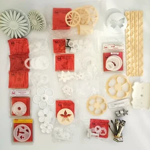 FMM : Large bundle of cake decorating flower, leaf, edge cutters, crimpers VGC - Picture 1 of 5