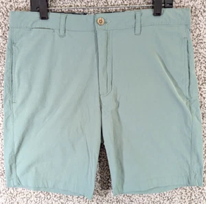Taylor Vintage Greenwich Pantaloncini Uomo 36 Verde Pastello Golf Escursione All'aperto - Foto 1 di 9