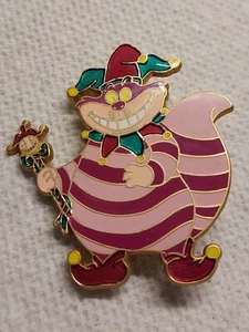 Disney Shopping Cheshire Cat Jester Mardi Gras 2009 LE 250 Pin - Picture 1 of 2